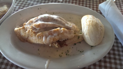 krabbspäckad fisk USA