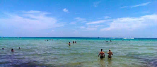 Havet vid Miami Beach