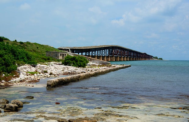 En bro utanför Key West