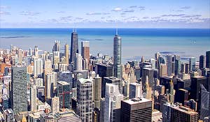 Downtown Chicago i USA