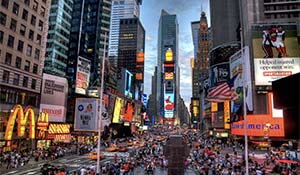 Time Square Manhattan New York i USA